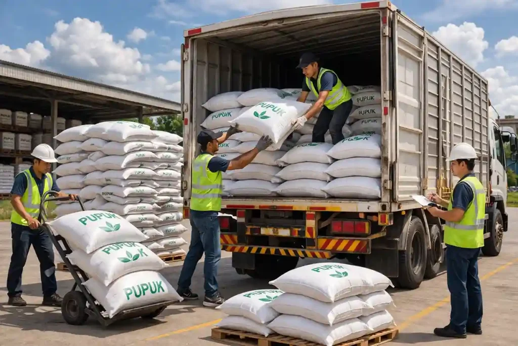cargo muatan besar dan kecil