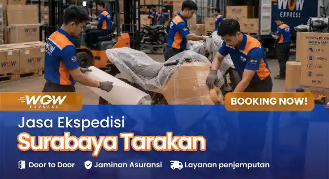ekspedisi surabaya tarakan