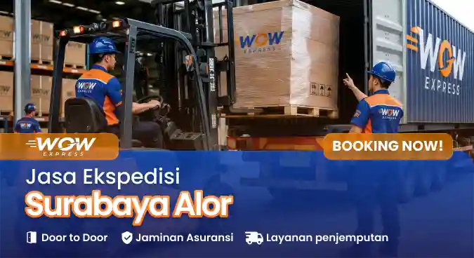 ekspedisi surabaya alor