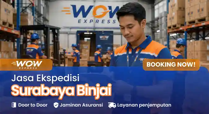 Ekspedisi Surabaya Binjai Murah dan Berasuransi