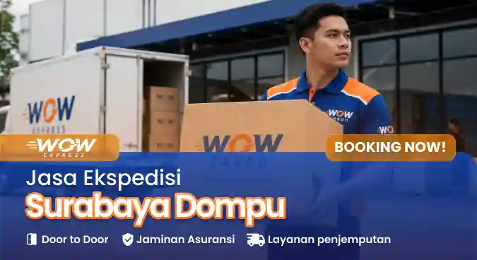 ekspedisi surabaya dompu