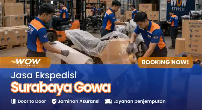 ekspedisi surabaya gowa