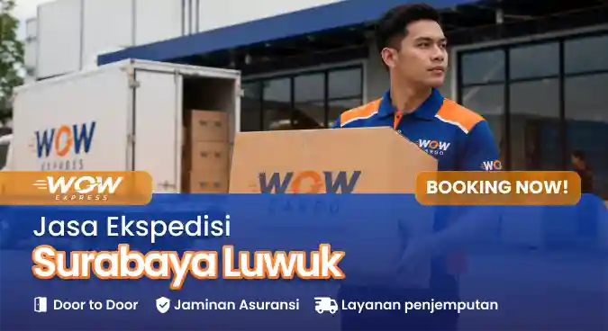 ekspedisi surabaya luwuk
