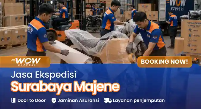 ekspedisi surabaya majene