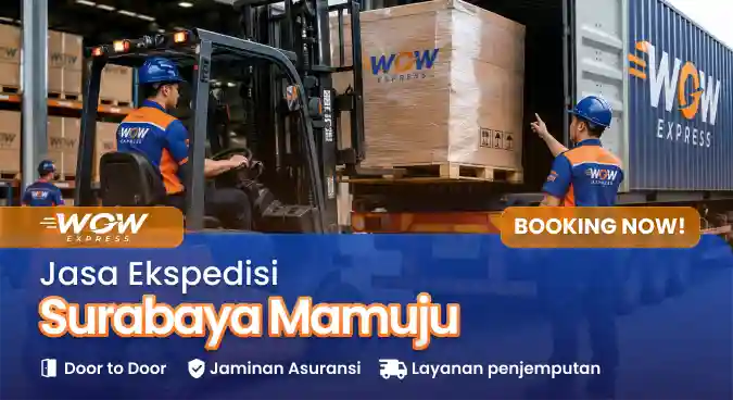 ekspedisi surabaya mamuju