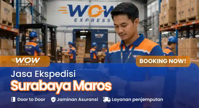ekspedisi surabaya maros