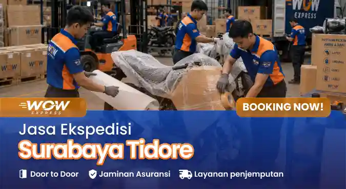 ekspedisi surabaya tidore